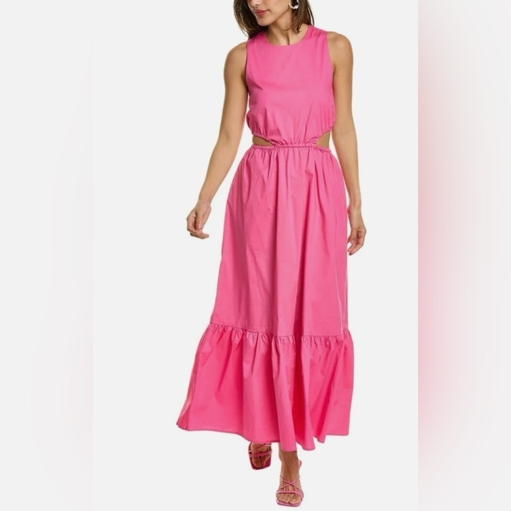 Wayf Rae Midi Dress, size medium.